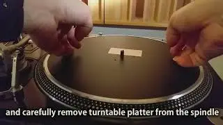 Technics direct drive turntable maintenance