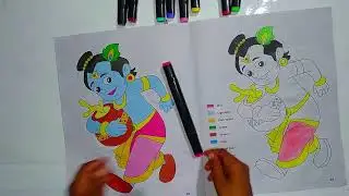 Sri Krishna holding Butter Mutka A2