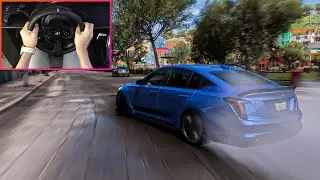 Cadilac CT V Blackwing 2022 Forza horizon 5 Agressive Driving