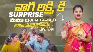 Surprise To Naga Lakshmi | అలా మాట్లాడొద్దు దయచేసి, మేము ఇద్దరం బాగుంటాం  | Adi Reddy | Telugu Vlogs
