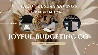 🌮Taco Tuesday Cash Stuffing🎄Christmas Crazy Friends + Succulent Life Lessons🌵Budget With Me
