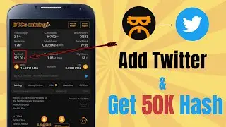 Increase Hash Power Through Twitter | Satoshi Mining BTCs
