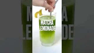 Matcha Lemonade 🍵🍋 #matchadrinks #shorts