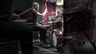Single stroke roll speed on the bass drum | Kevin Paradis #shorts