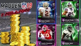 SPENDING 1 MILLION COINS | Madden 19 Auction Block Ep. 3