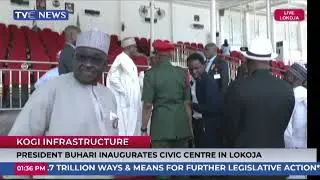 Buhari Inaugurates Muhammadu Buhari Square in Lokoja [ See Video]