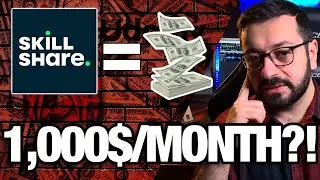 Is Making Money on Skillshare Viable?! // Skillshare Earnings as a Business