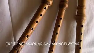 Semon Aaseng fr&aring; Heidal er 7. generasjon bygdefl&oslash;ytemakar