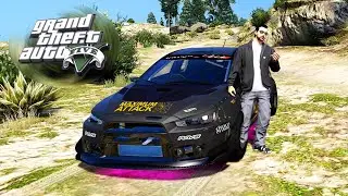 GTA V Mitsubishi Lancer Evo X | Franklin's High-Octane Test Drive