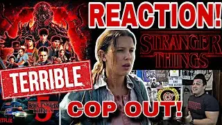 Финал 5 серии «Очень странных дел» | Реакция | Разбор | УЖАСНО? | Netflix | Отговорка!