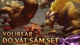 Volibear Đ&ocirc; Vật Sấm S&eacute;t - El Rayo Volibear - Skins lol