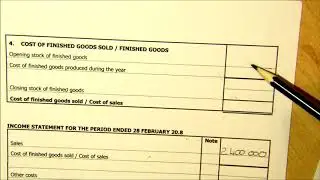 Cost accounting Finished Goods Lesson 4 Grade 12