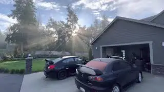 BIG TURBO STI E85 COLD START