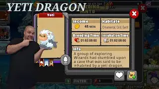 How to get the YETI DRAGON #dragonvale #dragongamer #zdog0424 #deca #yetidragon