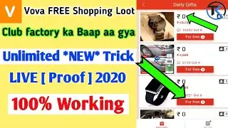 Vova App NEW Big Update Loot| Vova App Unlimited Trick 2020| Vova free shopping loot
