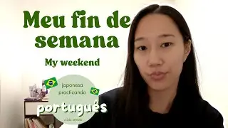 【Portuguese Vlog🇧🇷】Practicing Grammar | Real Lesson with a Japanese Beginner