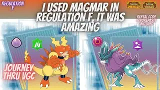 I USED MAGMAR in REGULATION F, it was AMAZING - Pokemon Scarlet & Violet: VGC