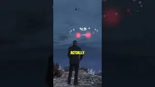 Этот НЛО появляется в GTA 5 только ночью!