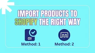 Import Products to Shopify Fast | CSV & Matrixify Tutorial | BrainSpate
