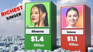 Richest Singer In The World 2025 : Who Tops the List? 3D Comparison