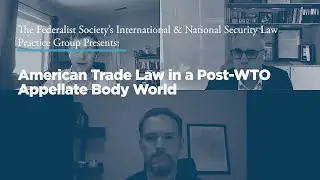 American Trade Law in a Post-WTO Appellate Body World