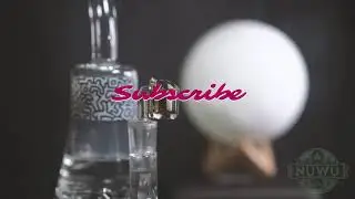 K. Haring Glass Dab Rig W/ Nuwu Quartz Banger