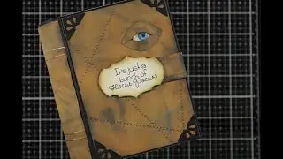Hocus Pocus Book using KS Craft Book Drawer Dies