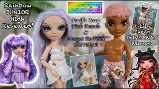 Rainbow High: Pacific Coast Finn Rosado & Margot De Perla REVIEW + Giveaway Winner & MORE New Dolls?