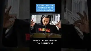 What do you wear on gameday 🤔⚾️ #baseball #gameday #clothing