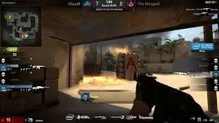 Tsogoo 1v4 Clutch - Cloud9 vs The Mongolz - IEM Oakland 2017