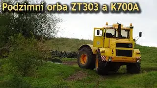 Podzimní orba K700A a ZT303