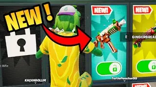 How To Get NEW Gingerbread SMG in 1vs1 with every gun Fortnite