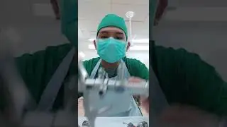 Persiapan Alat Operasi Litotripsi (Batu Buli)