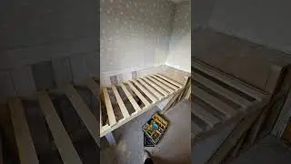 stairs bulk head to bed #bulkhead #woodworking #diy