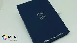 Printed Journal with a soft touch Svepa PU cover