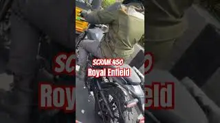 RE Scram 450 with Sherpa Engine|2024 #royalenfield #automobile #upcomingroyalenfieldbikes