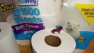 Unboxin Doxin - Trueliving Bath Tissue Septic Safe Toilet Paper 6 Rolls 1000 Sheets