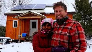 Happy Holidays at the Off Grid Cabin