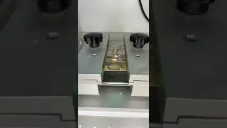 2mm silver cutting by hitec laser marking machine