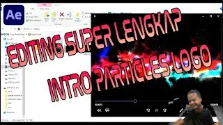 Tutorial  Lengkap Membuat Intro Particle LOGO Untuk Youtuber Dengan ADOBE AFTER EFFECT