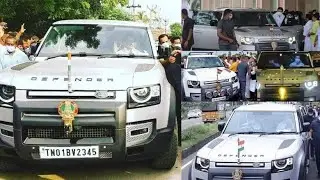 MK Stalin's | New Branded Defender | I say hai Sir ,Sir Replies Haiii | CM of Tamilnadu