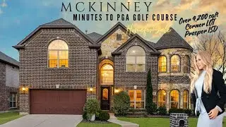 First Texas Mckinney Corner Lot HOME | 4,298 SF | 5 Bedrooms | 4 Bath | Prosper ISD | Walk To School