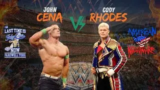 JOHN CENA FACES OFF AGAINST CODY RHODES IN EPIC SUMMERSLAM STREET FIGHT!