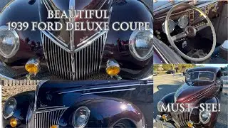 INCREDIBLE 1939 FORD DeLuxe COUPE! MUST SEE 🔥🔥🔥 EP. 20