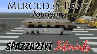 Minecraft Mercedes-Benz Tourismo Bus / Coach Tutorial