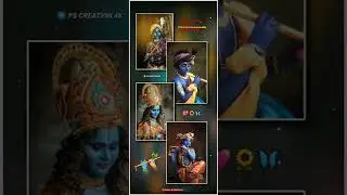 Janmashtami status // Krishna status // জন্মাষ্টমী // Lord Krishna Birthday Status // #shorts 🌼🌺💖