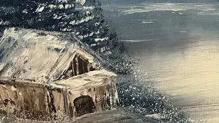 OBE is painting with Bob Ross part 2