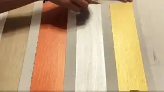 DIY Gold, Silver, Copper and Champagne Gold Abstract Wall Art | Masking tape Canvas Wall Art