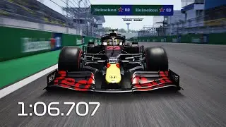 F1 2021 Interlagos | 1:06.707 | RSS Formula Hybrid 2021 | Assetto Corsa | Hotlap + Setup