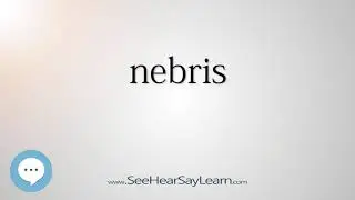 nebris - Smart & Obscure English Words Defined 👁️🔊🗣🧠✅